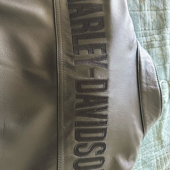 Mens XL Harley-Davidson Leather Jacket - Picture 5 of 6